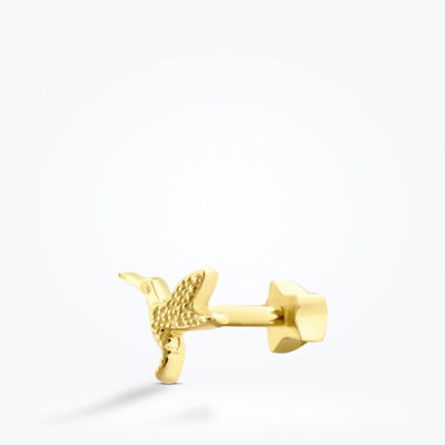 Altın Sinek Kuşu Tragus Küpe - Baroni Diamond (1)