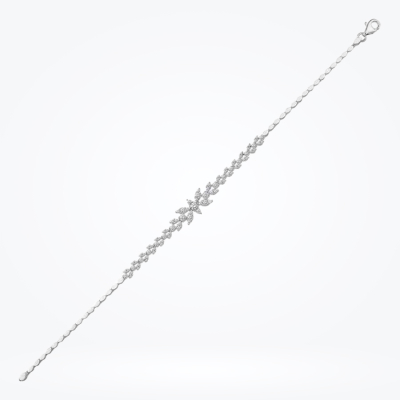 Altın Tasarım Bileklik - Baroni Diamond