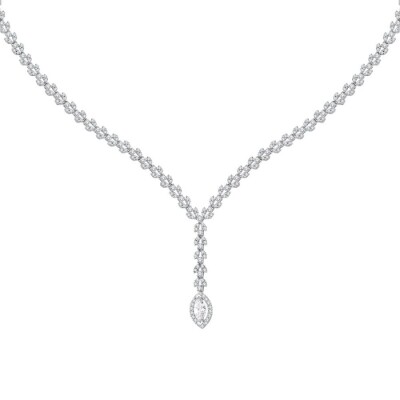 Altın Su Yolu Trend Kolye - Baroni Diamond