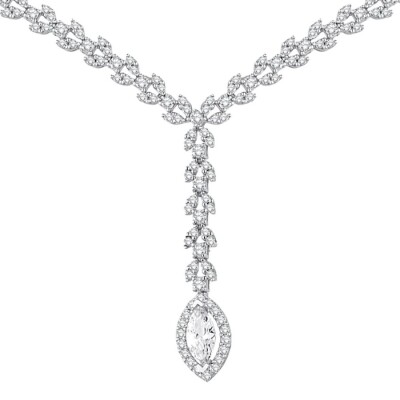 Altın Su Yolu Trend Kolye - Baroni Diamond (1)