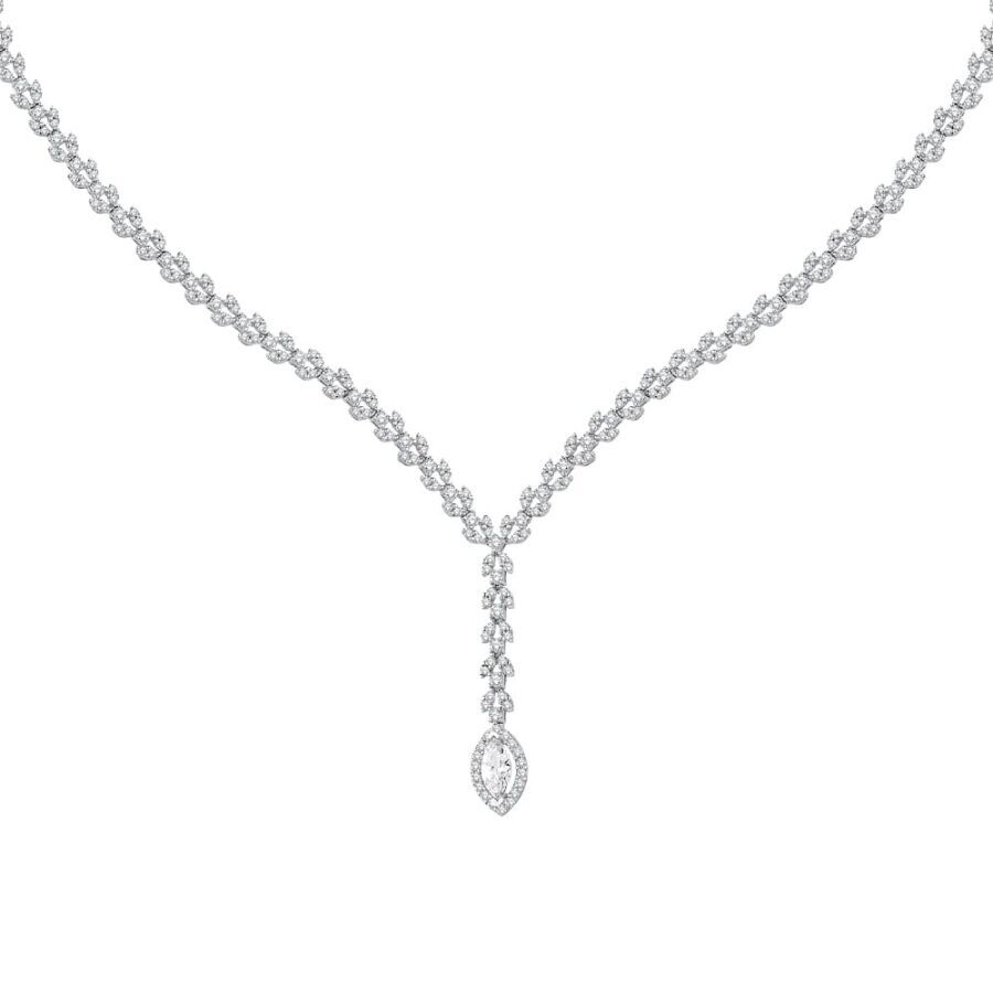 Altın Su Yolu Trend Kolye - Baroni Diamond