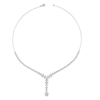 Altın Su Yolu Trend Kolye - Baroni Diamond