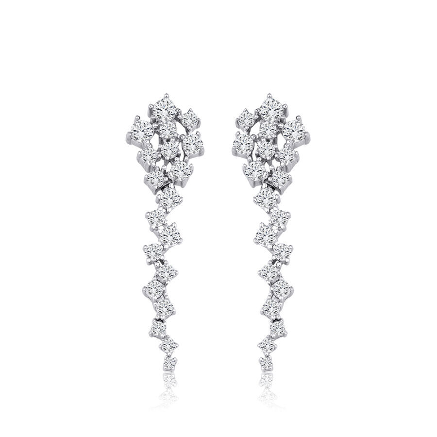 Altın Su YoluTrend Küpe - Baroni Diamond