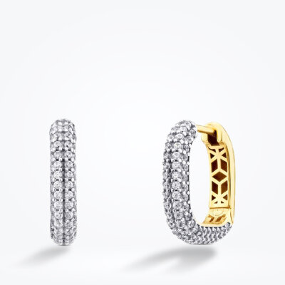Altın Taşlı Küpe - Baroni Diamond (1)