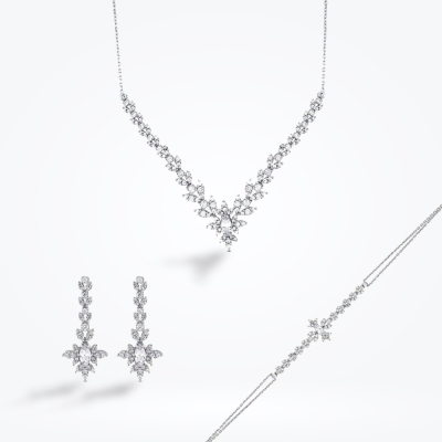 Altın Markiz Taşlı Set 