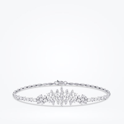Altın Taşlı Trend Bileklik - Baroni Diamond