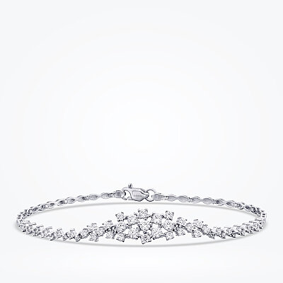 Altın Taşlı Trend Bileklik - Baroni Diamond