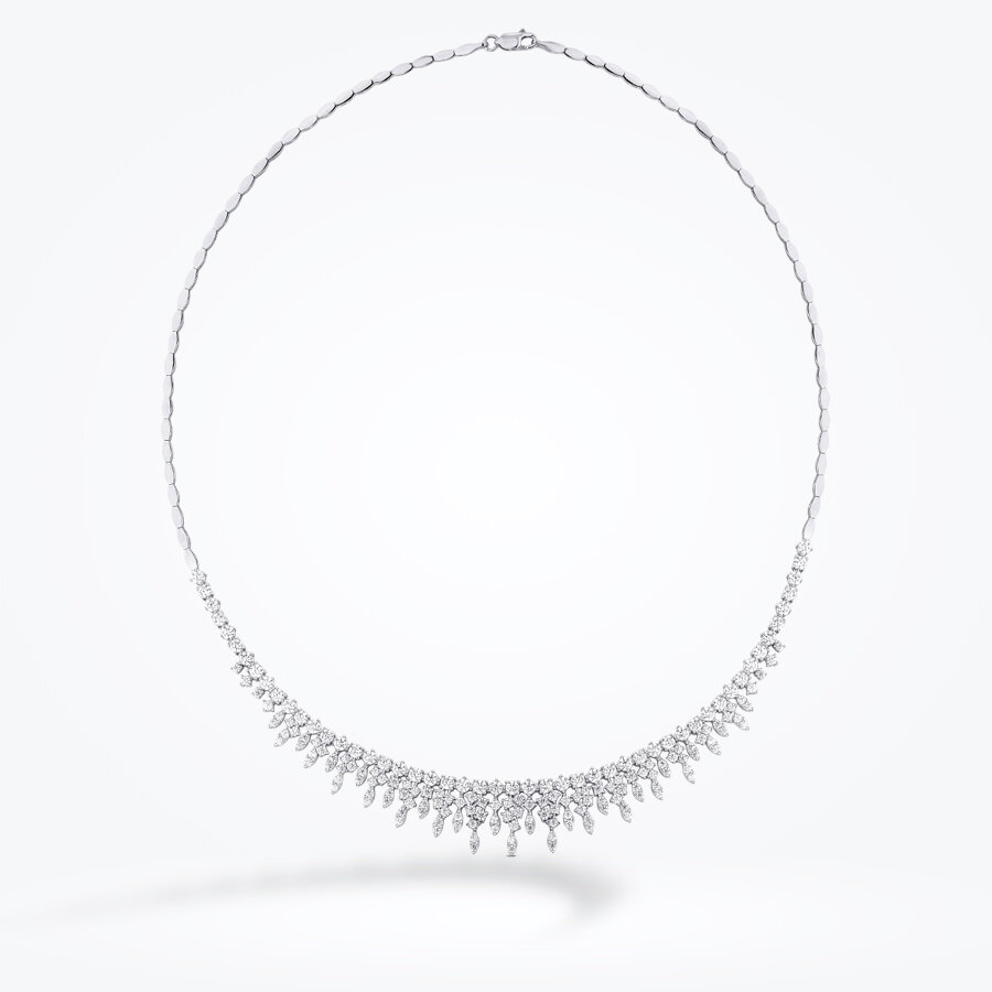 Altın Taşlı Trend Gerdanlık - Baroni Diamond