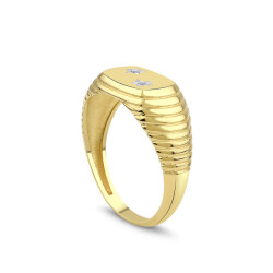 Altın Yıldızlı Şövalye Yüzük - Baroni Diamond (1)