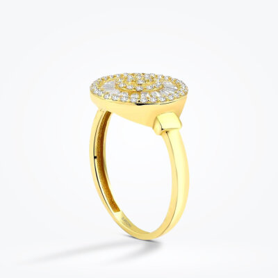 Altın Taşlı Yüzük - Baroni Diamond (1)