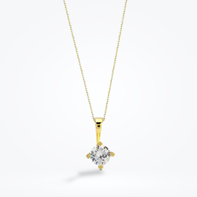 Altın Tektaş Kolye 