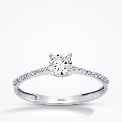 Altın Tektaş Yüzük - 1