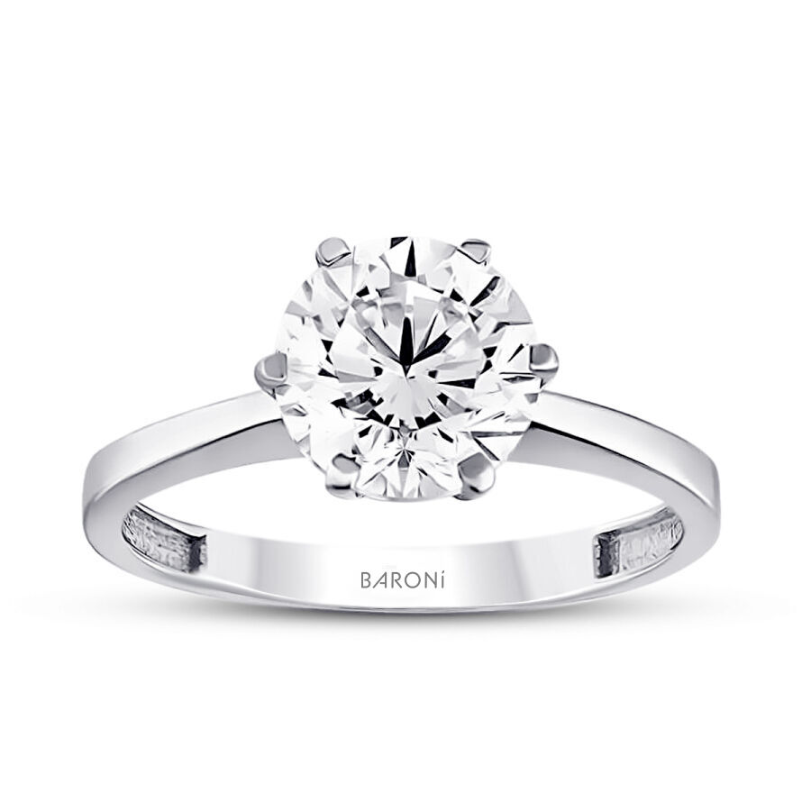 Altın Tektaş Yüzük - Baroni Diamond