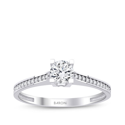 Altın Tektaş Yüzük - 1