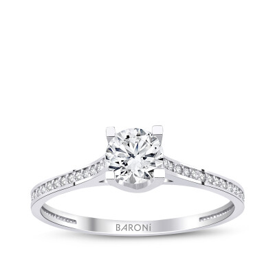 Altın Tektaş Yüzük - 1