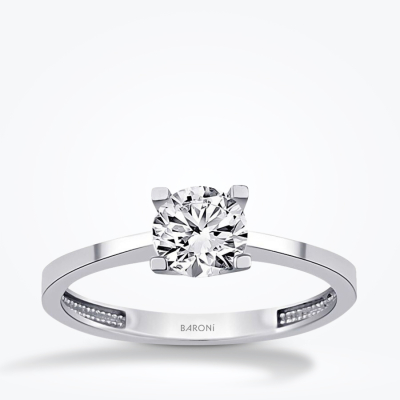 Altın Tektaş Yüzük - 1