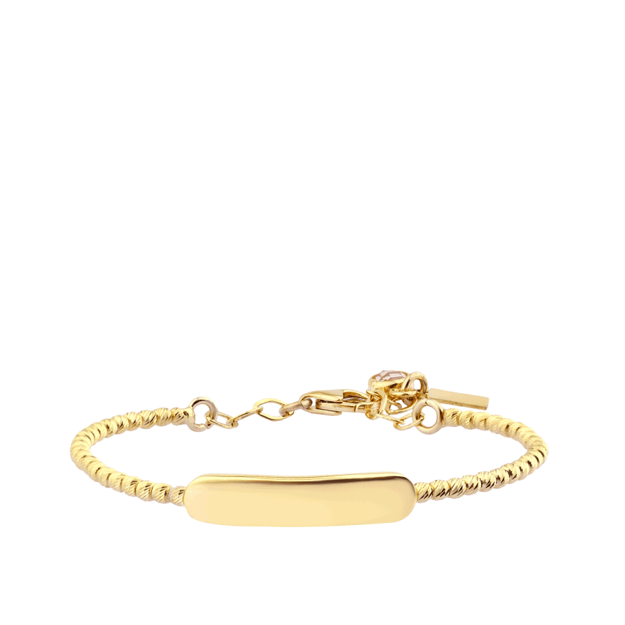 Altın Top Çocuk Künye - Baroni Diamond