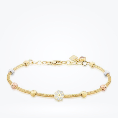 Altın Top Papatya Çocuk Bileklik - 1