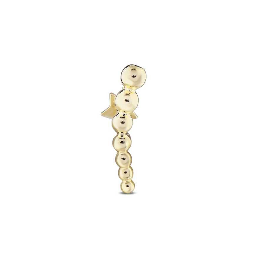 Altın Top Tragus Küpe