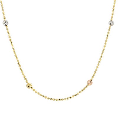 Altın Toptop Kolye - Baroni Diamond (1)