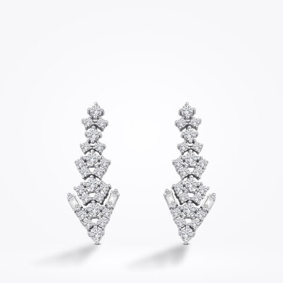 Altın Trend Baget Küpe - Baroni Diamond (1)