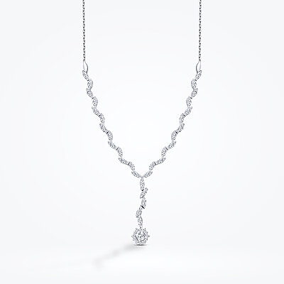 Altın Trend Kolye - Baroni Diamond