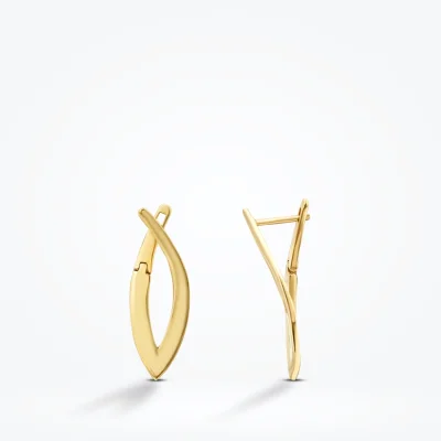 Altın Trend Küpe - 1