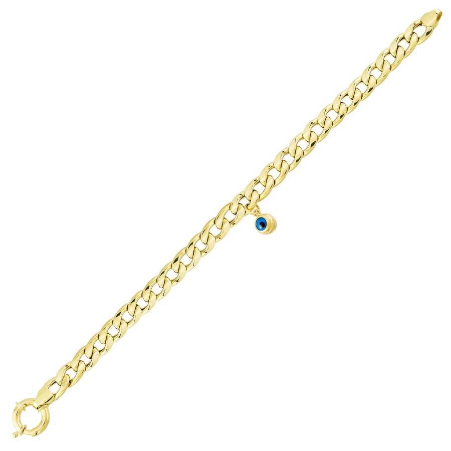 Altın Trend Nazar Boncuklu Bileklik - Baroni Diamond