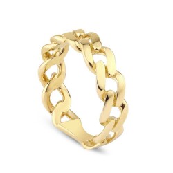 Altın Zincir Yüzük - Baroni Diamond (1)