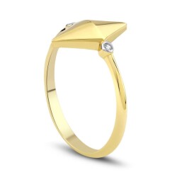 Altın Üçgen Yüzük - Baroni Diamond (1)