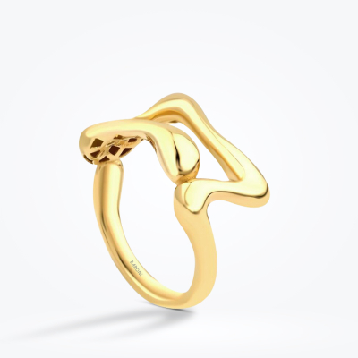 Altın Trend Yüzük - Baroni Diamond (1)