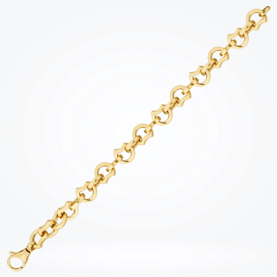 Altın Trend Zincir Bileklik - 1