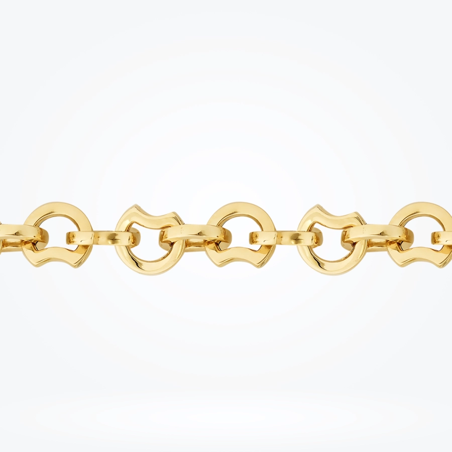 Altın Trend Zincir Bileklik - 2