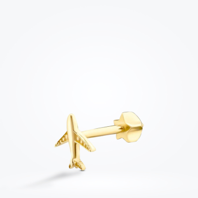 Altın Uçak Tragus Küpe - Baroni Diamond (1)