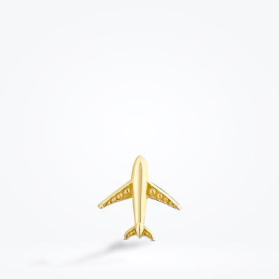 Altın Uçak Tragus Küpe - 1