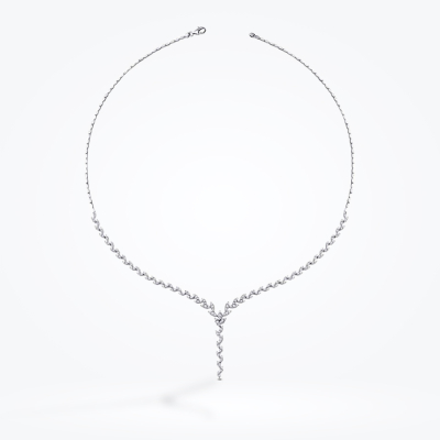 Altın Yaprak Su Yolu Gerdanlık - Baroni Diamond