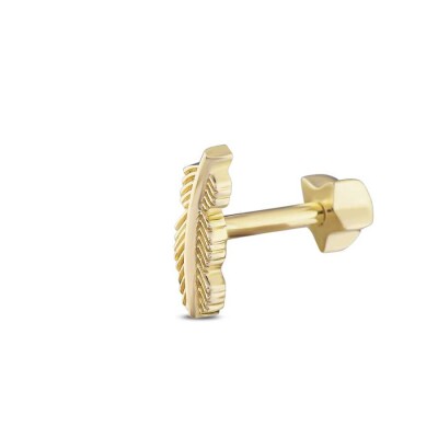 Altın Yaprak Tragus Küpe - Baroni Diamond (1)
