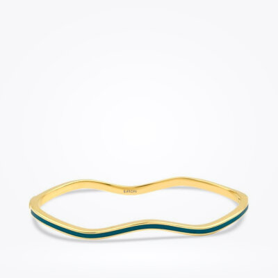 Altın Yeşil Mineli Kelepçe - 1