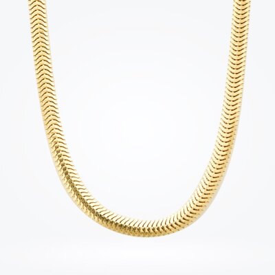 Altın Yılan Zincir Kolye - 2