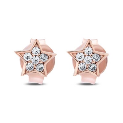 Altın Yıldız Taşlı Küpe - Baroni Diamond (1)