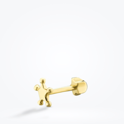 Altın Yıldız Tragus Küpe - Baroni Diamond (1)