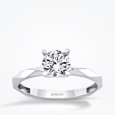 Altın Tektaş Yüzük - 1