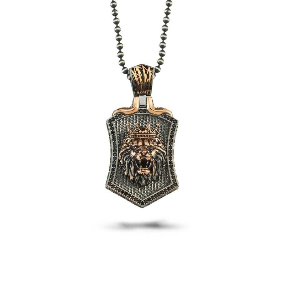 Baroni Fuego Aslan Erkek Kolye - Baroni Diamond