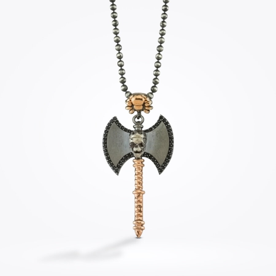 Baroni Fuego Balta Erkek Kolye - Baroni Diamond