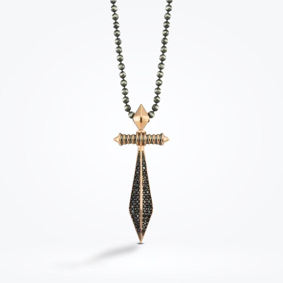 Baroni Fuego Erkek Kılıç Kolye - Baroni Diamond