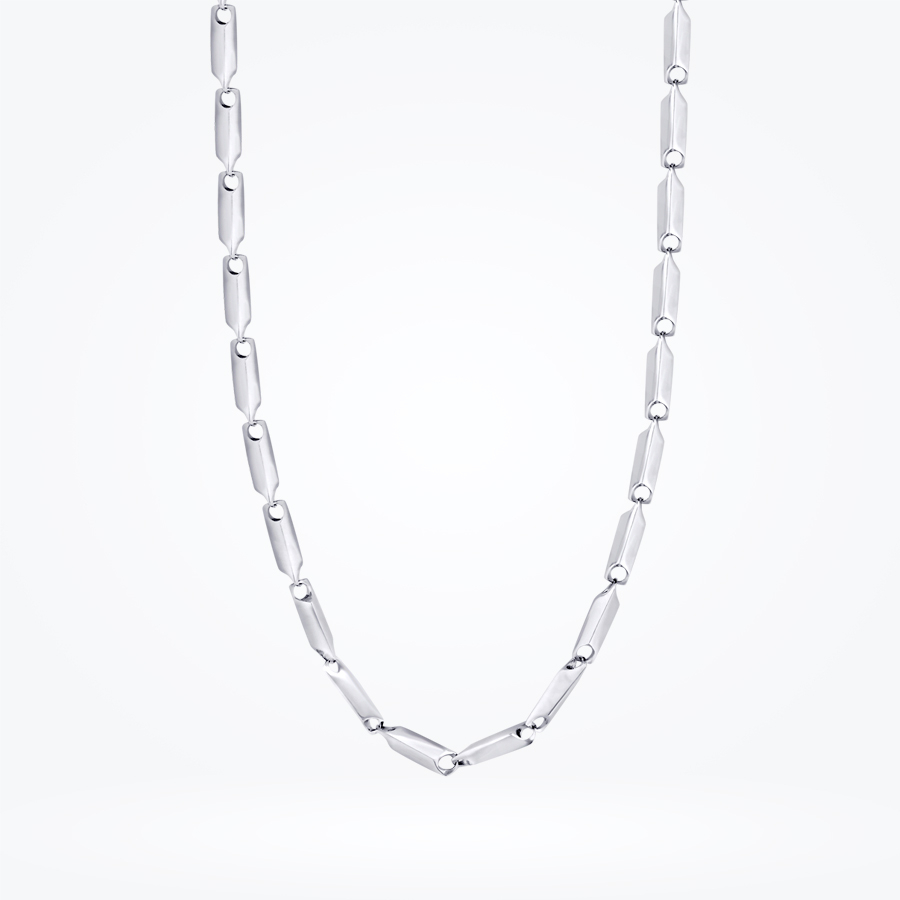 Gümüş Erkek Zincir Kolye - Baroni Diamond