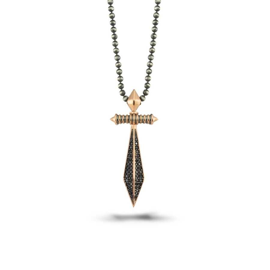 Baroni Fuego Erkek Kılıç Kolye - Baroni Diamond
